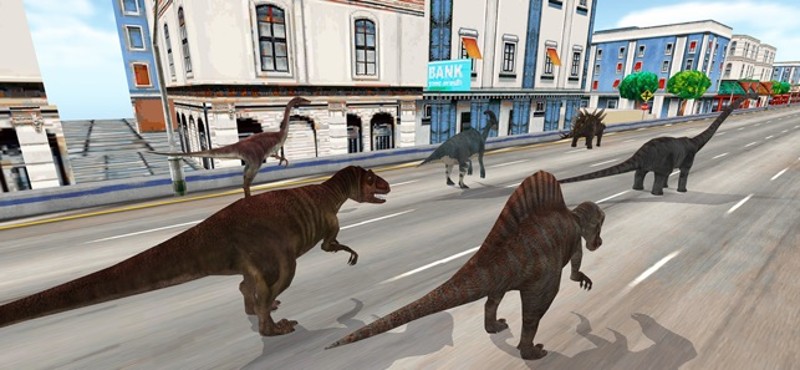 Dinosaur Racing Dino Games screenshot