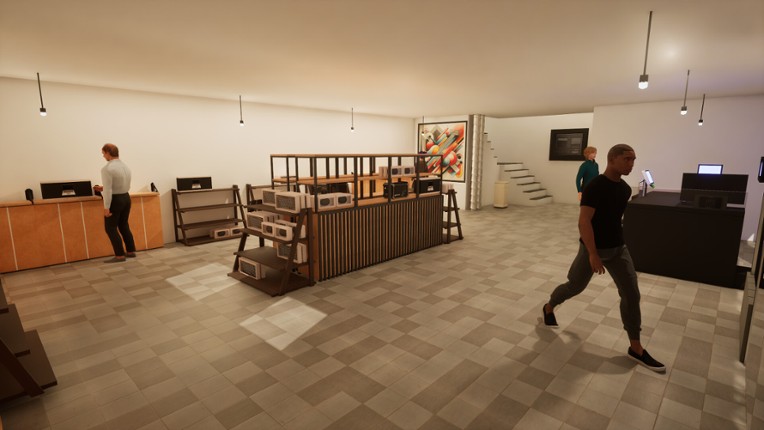 Electronic Market Simulator screenshot