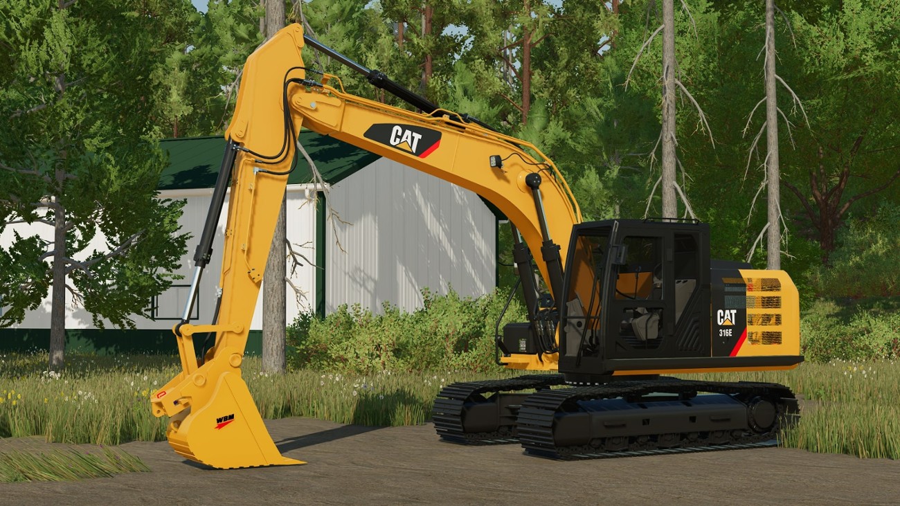 Games like FS22 Cat 316E/F
