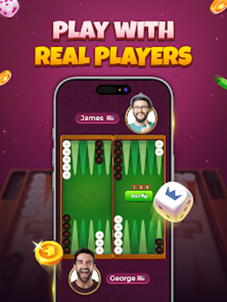 Backgammon Friends Online screenshot