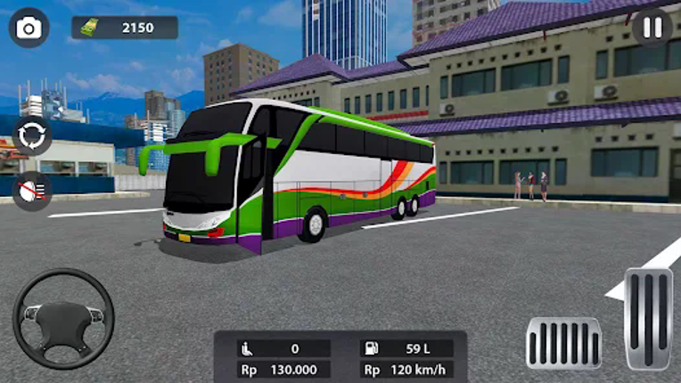Bus Parking: Driving Simulator Image