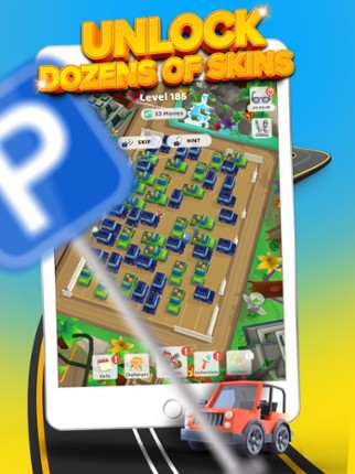 Parking Jam 3D Image