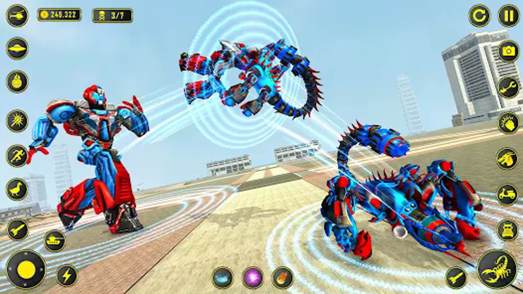 Scorpion Robot Car: Robot Game Image