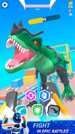 Mechangelion - Robot Fighting Image