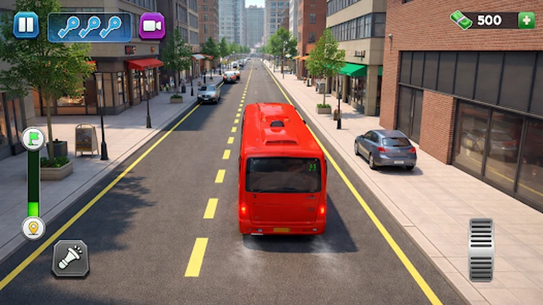 Bus Driving Simulator Game 3d Image