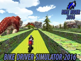 Jurassic Dinosaur Maze Bike Rider 2016 Image