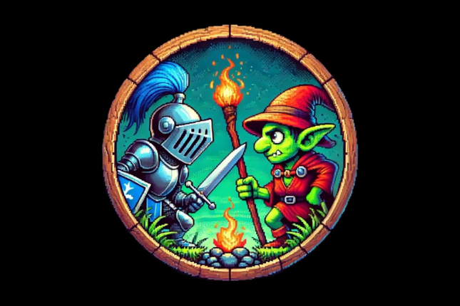 Knights and Goblins Game Cover