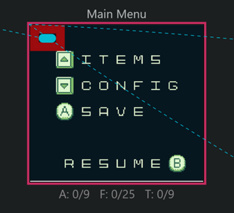 Menu/Inventory System for GB Studio Image