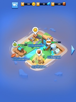 Mini Island War screenshot