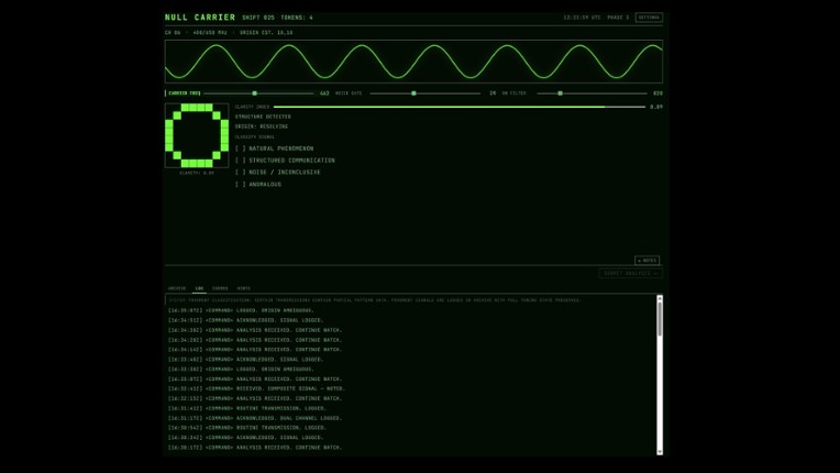 Null Carrier Image