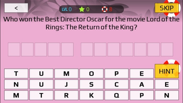 Oscar Winners Trivia screenshot