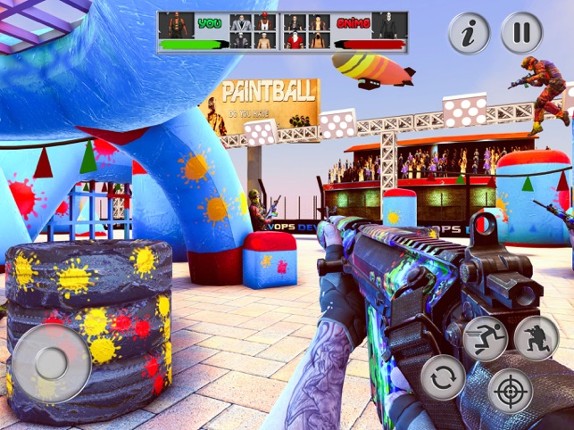 Paintball Shooting Battle Game screenshot