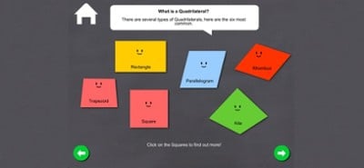 Quadrilaterals - Math Games Image