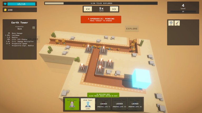 Rogue Cube Defense screenshot