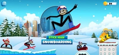 Stickman Luge - Winter Games! Image