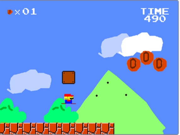 Super Marioo Bross. Image