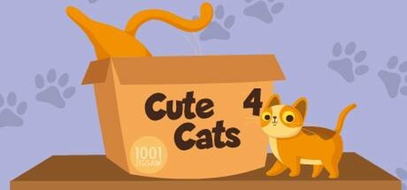 1001 Jigsaw. Cute Cats 4 Game Cover