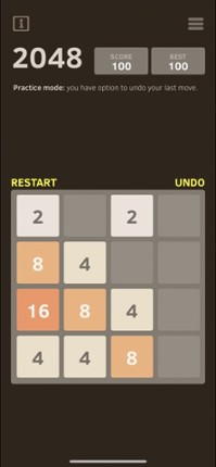 2048 Number Puzzle game Image