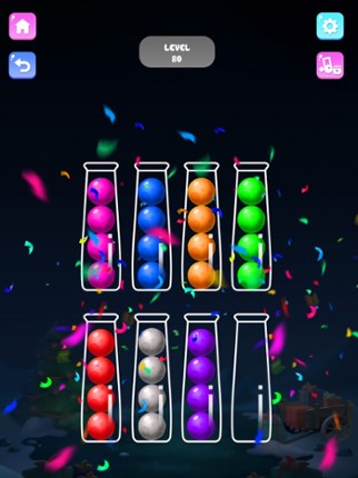 Ball Color Sort Puzzle Games screenshot