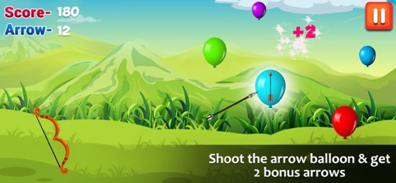 Balloon Shooting - Bow &amp; Arrow screenshot