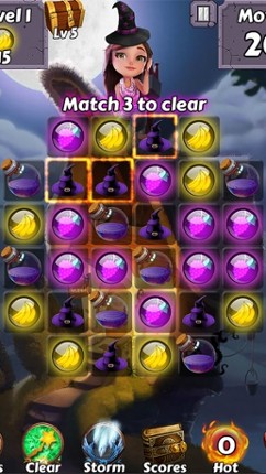 Bubble Girl Soda Witch - Pop the yummy gem candy and easy shooter puzzle Image