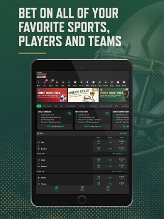 Caesars Sportsbook screenshot