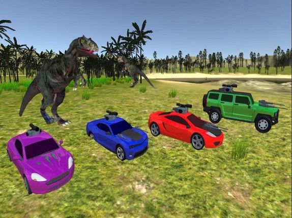 Car Vs Dino Sim : Jurassic Dinosaur Safari Hunter Image