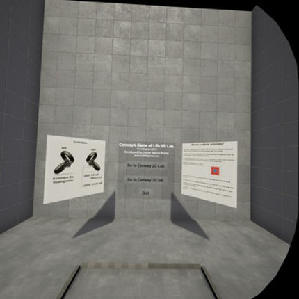 Conway's Game of Life VR Lab. Image