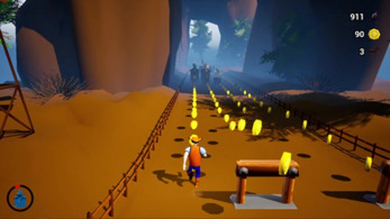 Cowboy Endless Runner Test Build Image