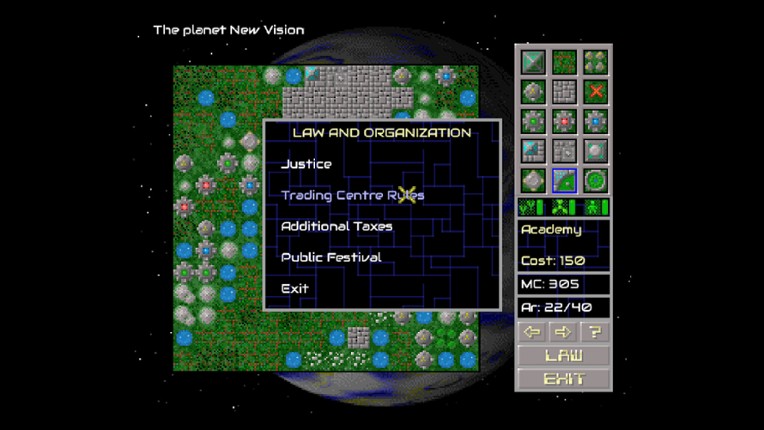 Exodus: The Colonization of Space screenshot