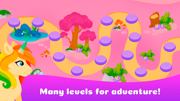 Unicorn Run Kids Games 0+ screenshot