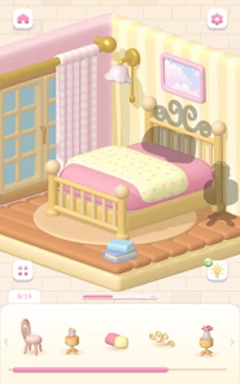 Cozy Rooms 3D: Match Game screenshot