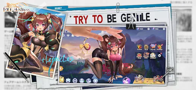 Idle Huntress: Girl's Land EU screenshot