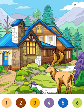 House Color - Paint by number screenshot