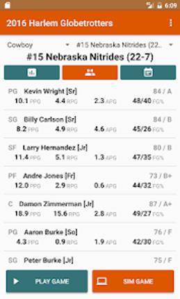 College Hoops Coach screenshot