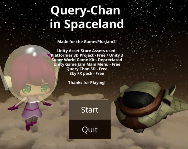 Games like Query Chan in Spaceland