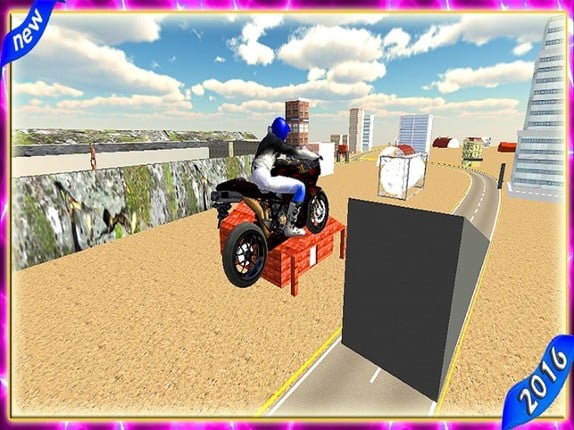 Highway Bike Rider – Motor Bike Race Simulator with Deadliest Stunts of 2016 screenshot