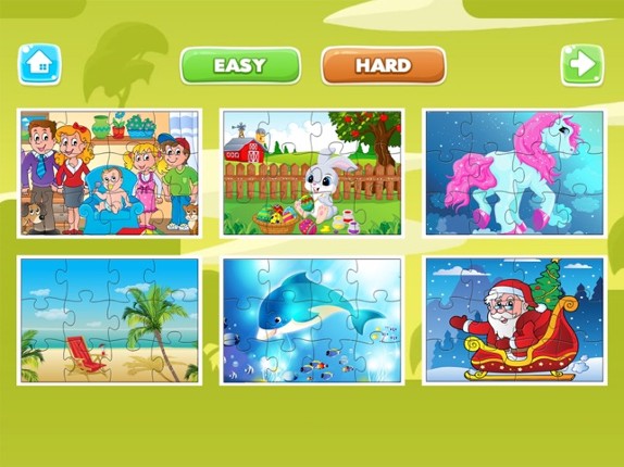 Jigsaw Puzzle Games Free - Who love educational memory learning puzzles for Kids and toddlers Image