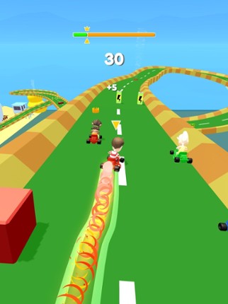 Kart Rush:Roller Coaster Park screenshot