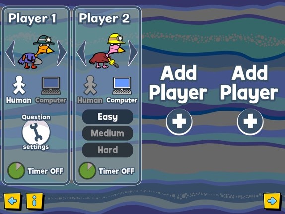 Miner Birds - Addition and Subtraction screenshot