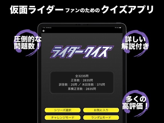 Rider Quiz -平成&amp;令和ライダーversion- Image