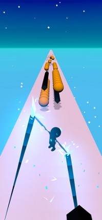 Samurai Slice: Color Shapes 3D screenshot