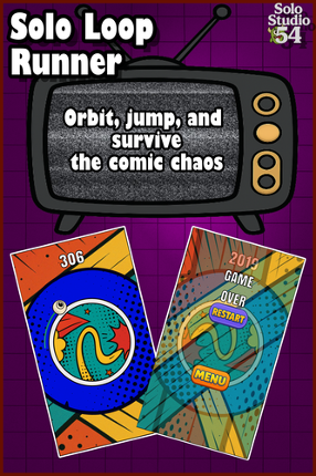Solo Loop Runner Game Template Image