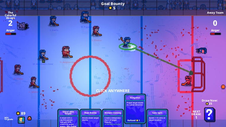 Super Blood Hockey: Rogue Manager screenshot