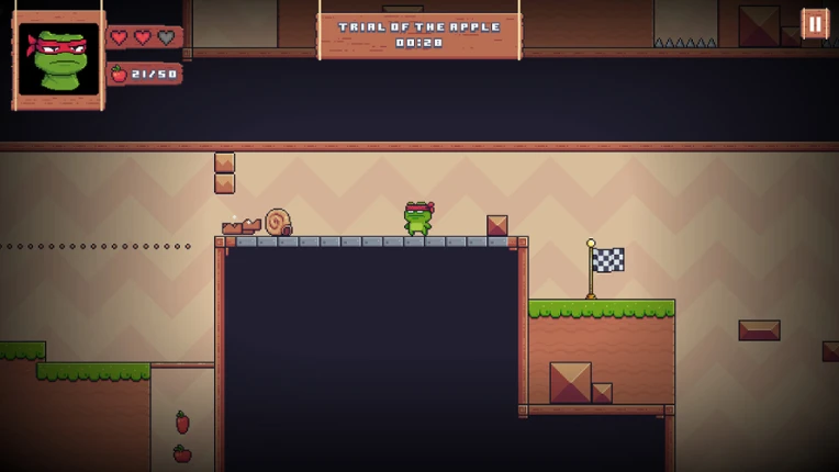 Super Frog Ninja screenshot