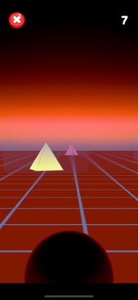 Vaporwave Race 3D - Watch Game screenshot