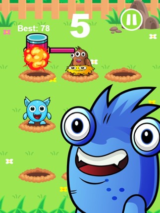 Whack An Alien Mole Invader - Smash The Cute Miner Invaders From Mars! screenshot