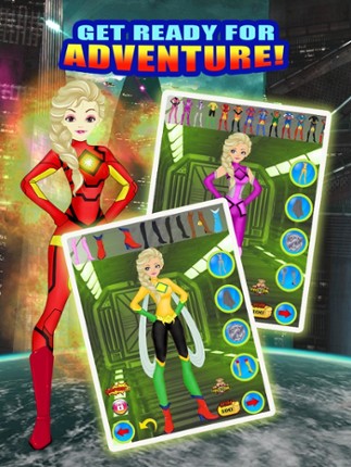 Wonder Supergirl Super Hero Games for Girls screenshot