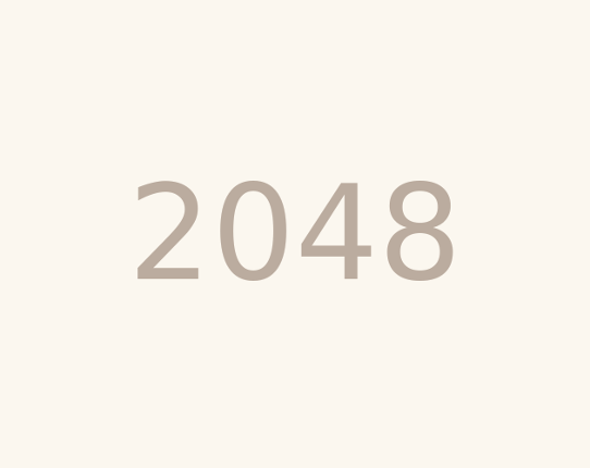 2048 Game Cover
