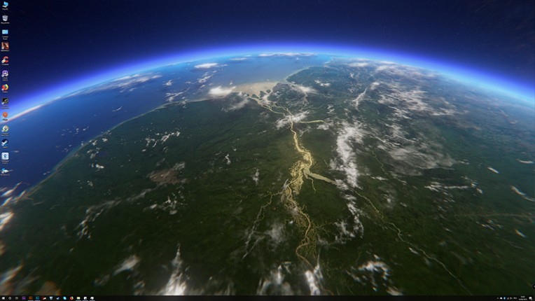 3D Earth Time Lapse PC Live Wallpaper screenshot